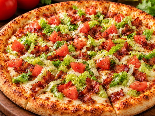 BLT Pizza.