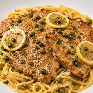 VEAL PICCATA LINGUINE