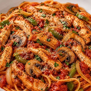 CHICKEN CACCIATORE LINGUINE