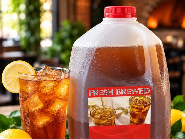 FRESH BREWED ICED TEA – 1 GALLON.