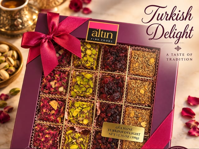 ASSORTED TURKISH DELIGHT – 4 PCS.