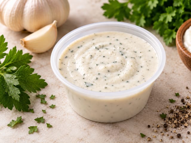 3.25 OZ RANCH SAUCE.