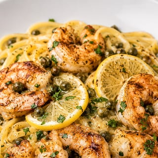 SHRIMP PICCATA LINGUINE