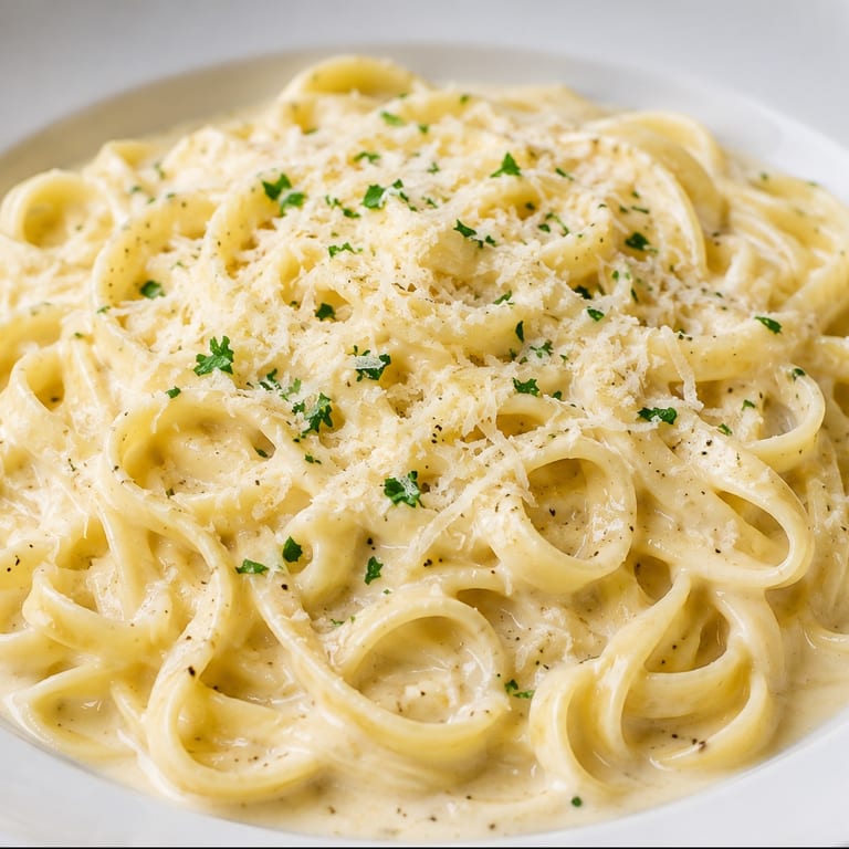 Fettuccine Alfredo at Our Restaurant