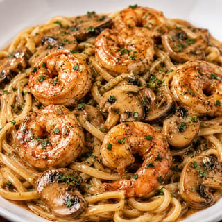 SHRIMP MARSALA LINGUINE