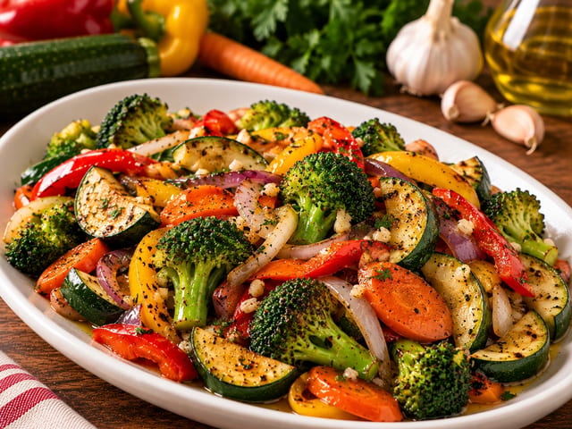 SIDE OF MIXED VEGETABLES.
