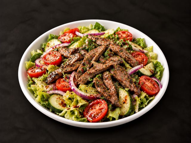 STEAKHOUSE SALAD.